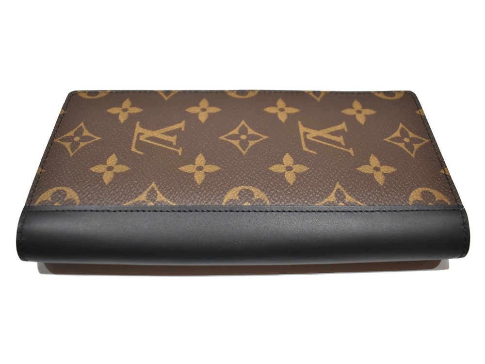 Louis Vuitton Brazza Portefeuille Black Wallet Monogram Long - Picture 1 of 4